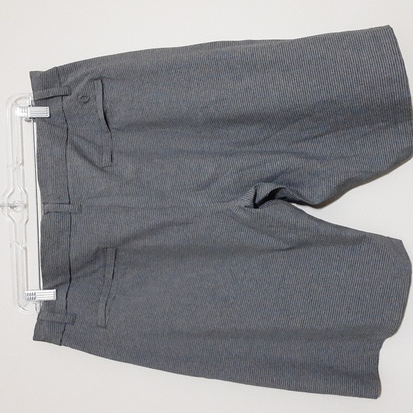 Hang TennMen's Gray Shorts Stripped Performance Casual Vacation Hikinh Camp Y2k - Picture 5 of 9